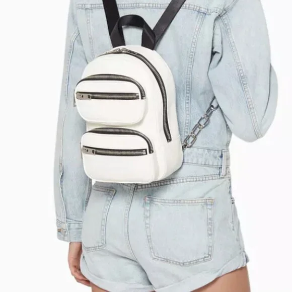 Alexander Wang Attica Nappa Leather Backpack - Picture 2 of 5